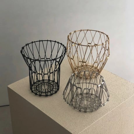 basket-03057　Stainless Steel Folding Deformation Basket
