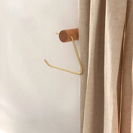 curtain-03014　Triangle Holdback Curtain Holder Sold Individually