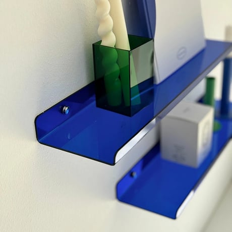shelf-03035　Acrylic Color Wall Shelf 50cm