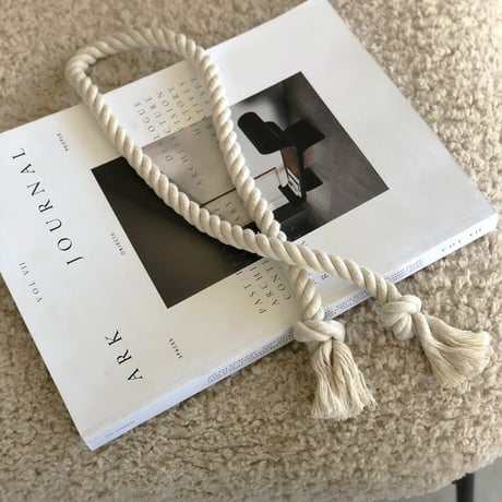 interior-03166　Rope Curtain Holders Tassel 80cm/Set of 2