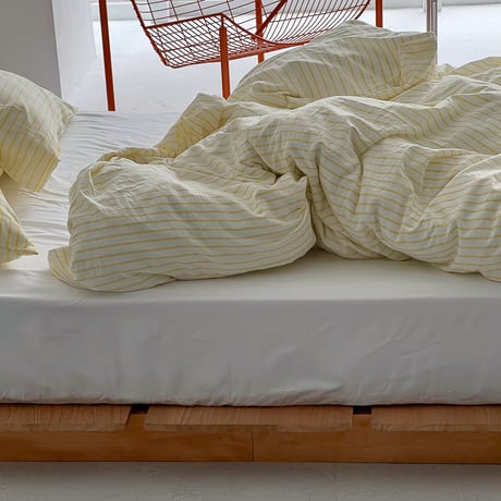 sheet-03013　Plain White Fitted Sheet Cover