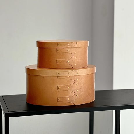box-03057　Natural Shaker Boxes/Set of 2