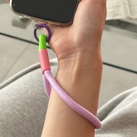 strap-03002　Multi Color Smart Phone Hand Strap