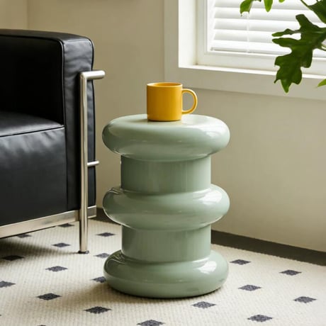 stool-03065　Three-step Chubby Stool Side Table