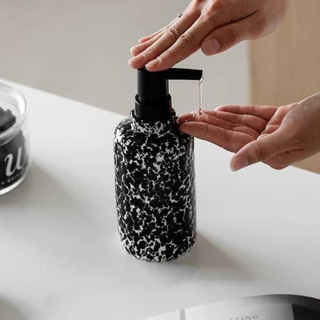 soapbottle-03047　Made of ceramic Splash Soap dispenser 360ml