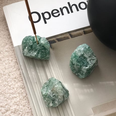 incenseholder-03042　Natural Stone Incense Holder