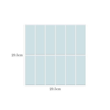 3dtile-a3　Three-dimensional Tile Panel Sticker 29.5×29.5cm a3