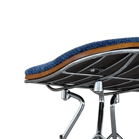 chair-03112　Fabric Seat  Wire Frame Stool H48cm