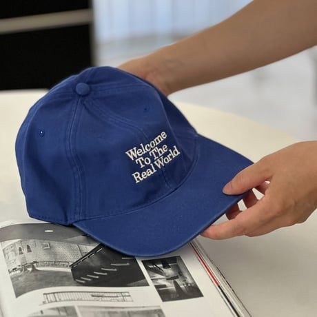 cap-03003　Welcome To The Real World Embroidery Cap