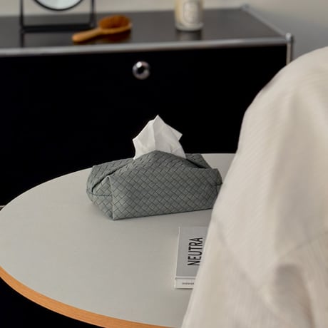tissuebox-03035　Intrecciato Tissue Case