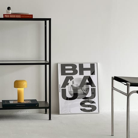 poster-03074　BAUHAUS Silver Frame Art Poster 50×40