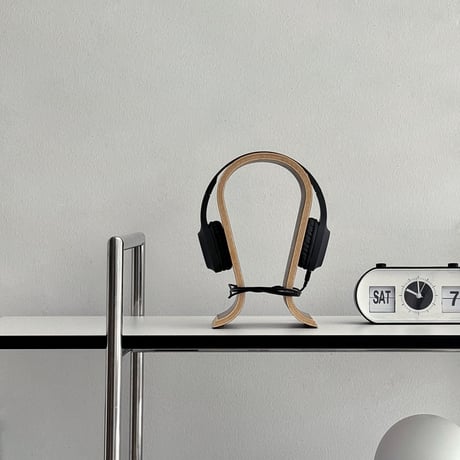 lifestyle-03012　Plywood Headphone Stand