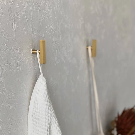 wall-03032　Brass Wall Hook D Length and Width Dual Use