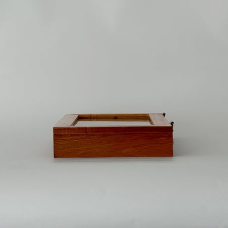 box-03068　Wood Multi Case Storage Box