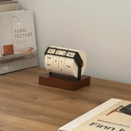 calendar-03015　Rotating Tabletop Perpetual Calendar