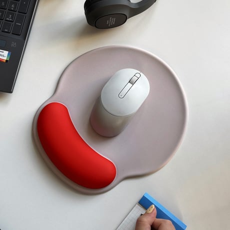 stationery-03055　Wrist Rest Bicolor Mouse Pad