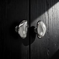 wallhook-03012　Silverstone Handle Hooks Wall Hooks Set of 2