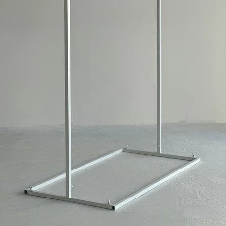 rack-03035　Black White Iron Hanger Rack H200×W100 Assembly Type