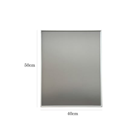 board-03009　Stainless Magnetboard 50×40