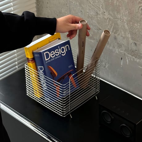 basket-03145　Stainless Stacking Basket