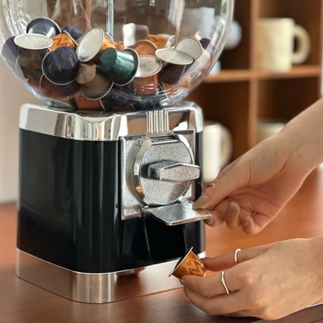 hobby-03001　Coffee Capsule Storage Gachapon Machine