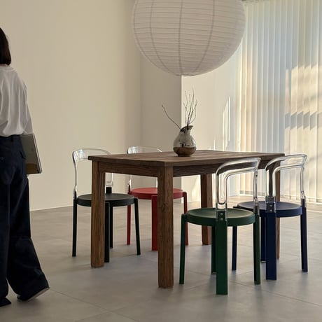 chair-03101　REY CHAIR Polycarbonate × Polypropylene Round Chair