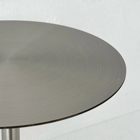 table-03183　Stainless Steel Round Mini Table