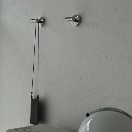 wallhook-03010　Stainless Steel Silver Wall Hook