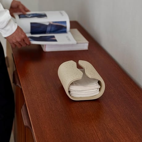 tissuebox-03093　Stone Design Tissue Case