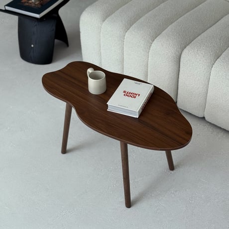 table-03203　Wave Coffee Table 80×40