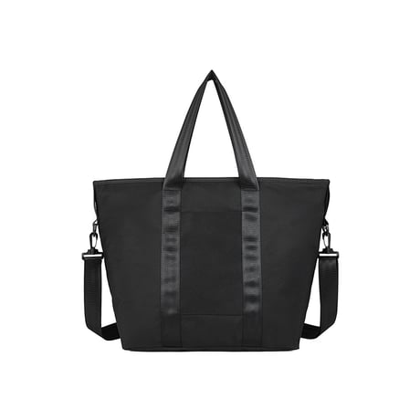 bag-03116　Waterproof GYM Black Tote Bag