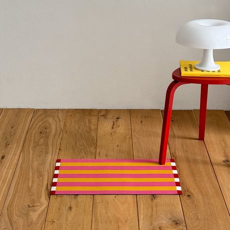 mat-03085　Stripe Diatomite Quick-Dry Mat