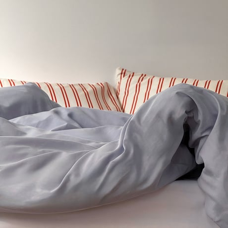 beddingsets-03161　Red Stripe×Light Blue×White Bedding Sets