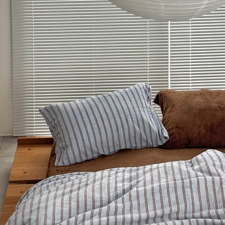 beddingsets-03126　Blue×Brown Warm Bedding Sets
