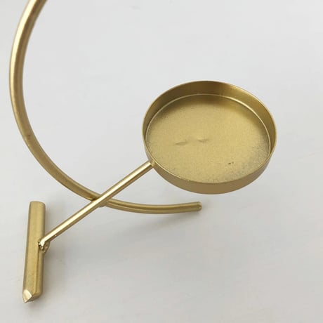 candle-03065　Semicircle Candle Holder