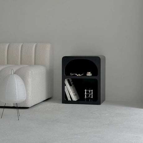 shelf-03045　Pocket-shelf Square Shelf Side Table Stand