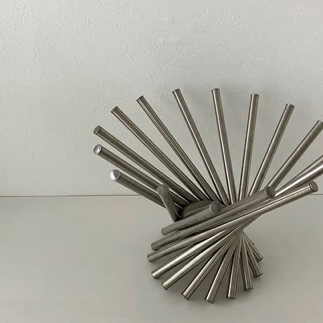 basket-03061　Stainless Steel Deformed Compote