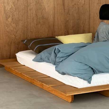 beddingsets-03100　Blue×Stripe×Yellow Bedding Sets