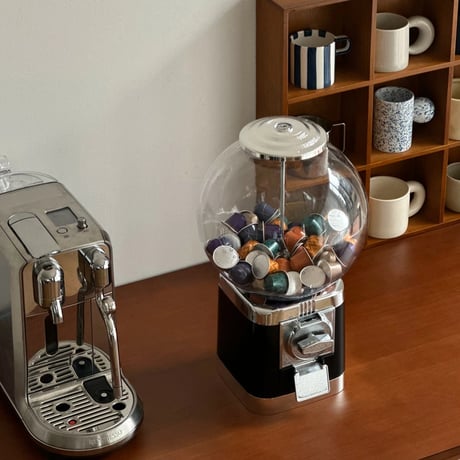 hobby-03001　Coffee Capsule Storage Gachapon Machine