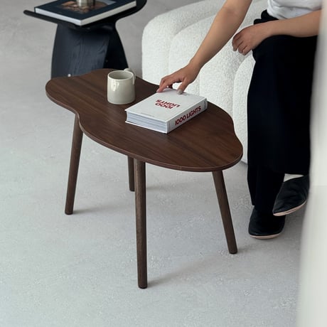 table-03203　Wave Coffee Table 80×40