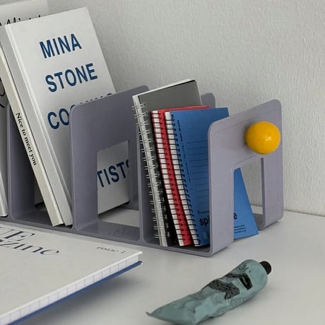 magazinerack-03031　Ball Handle Acrylic Book Stand