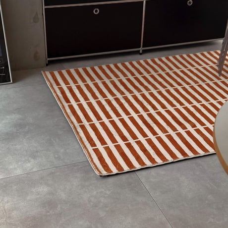 rug-03095　Tile Pattern Rug 120×160cm