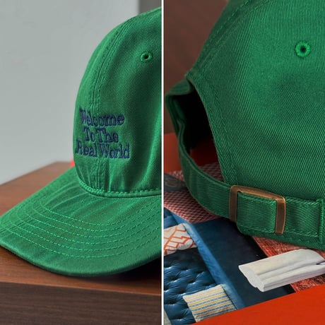 cap-03003　Welcome To The Real World Embroidery Cap