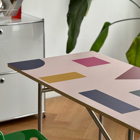 tablecloth-03072　Color Geometry Desk Mat 60cm×120cm