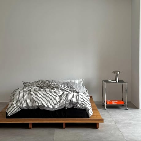 beddingsets-03107　Black×White Stripe Bedding Sets