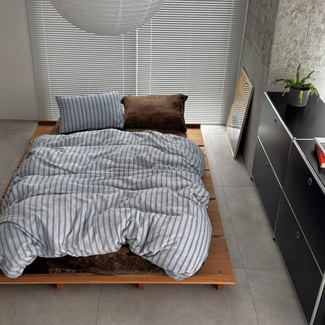 beddingsets-03126　Blue×Brown Warm Bedding Sets