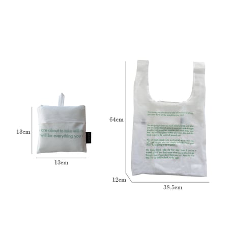 bag-03119　Packable Foldable Ripstop Eco Bag