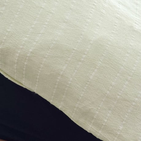 beddingsets-03159　Off-white×Black Stripe Duvet Cover Set
