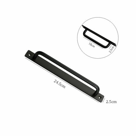 wall-03097　Square Base Short Towel Hanger