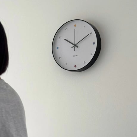 clock-03089　Sweep Movement Round Wall Clock